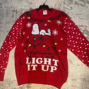 Men’s Christmas snoopy sweater